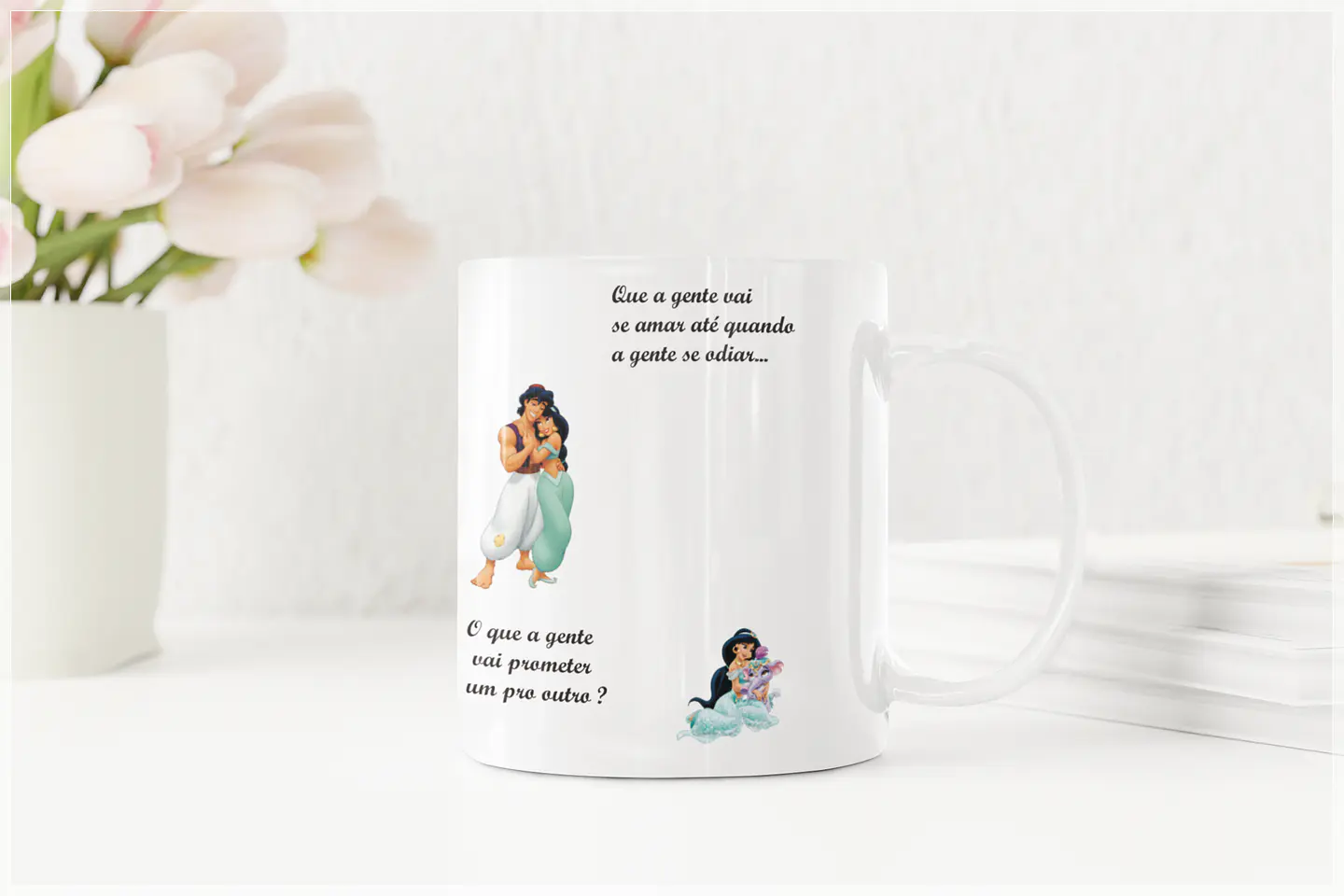 6 Artes para Caneca Oque a Gente vai Prometer um para o Outro Personagens Arquivo em Jpg  7
