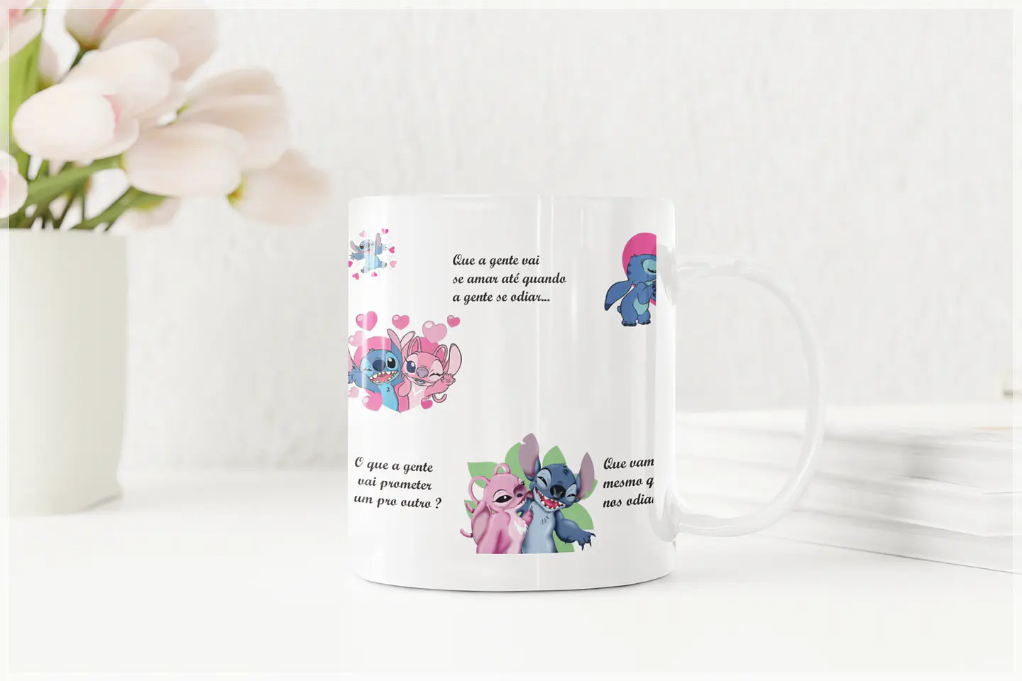 6 Artes para Caneca Oque a Gente vai Prometer um para o Outro Personagens Arquivo em Jpg  8
