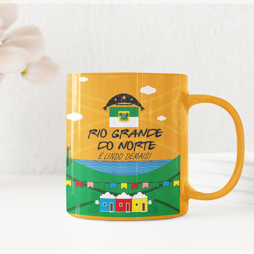 9 Artes para Caneca Estados do Nordeste Arquivo em CorelDraw 2