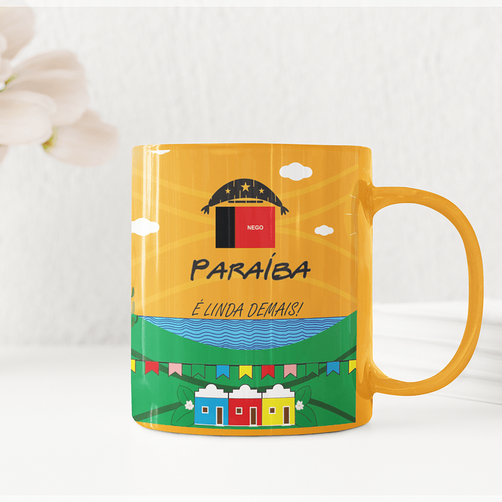 9 Artes para Caneca Estados do Nordeste Arquivo em CorelDraw 5