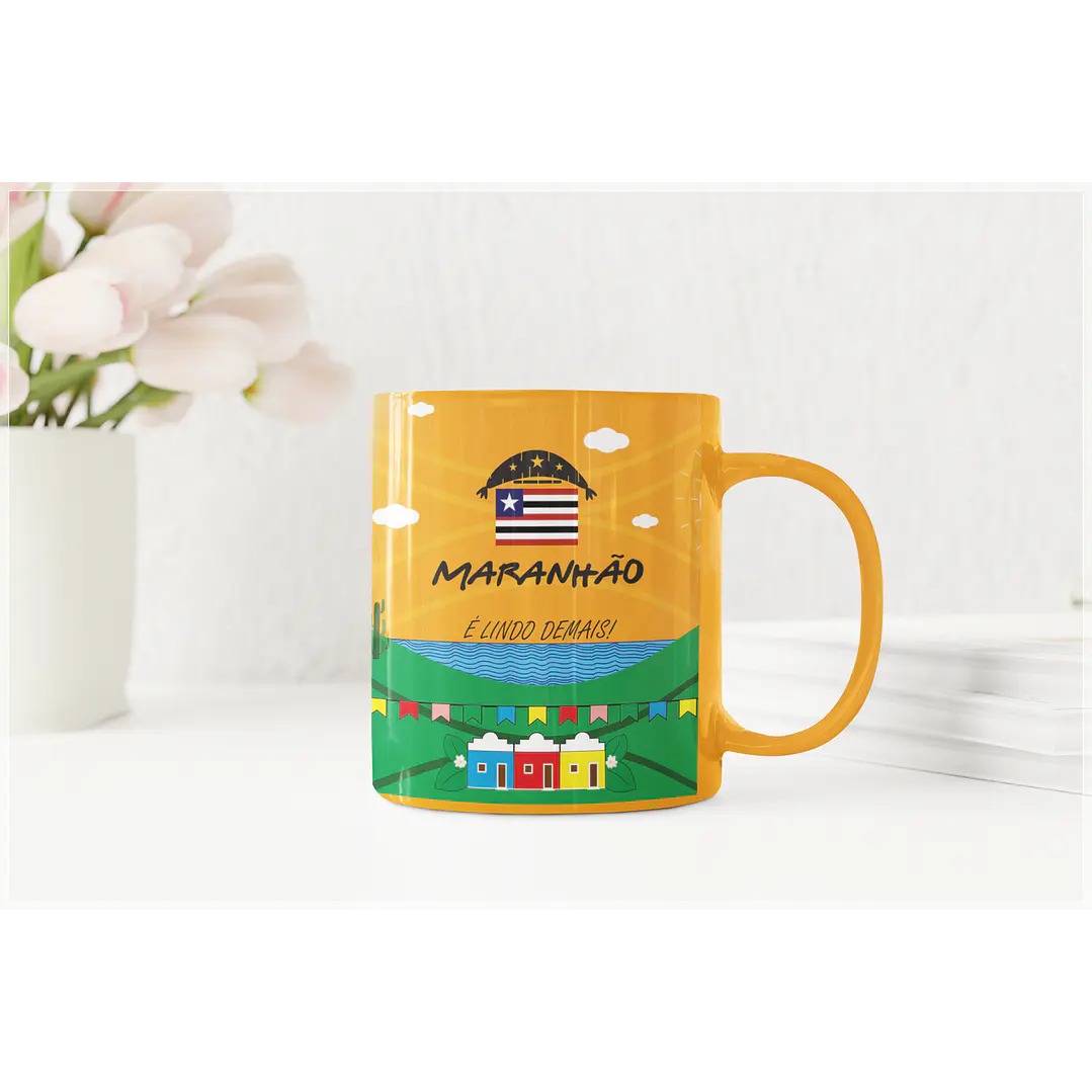 9 Artes para Caneca Estados do Nordeste Arquivo em CorelDraw 6