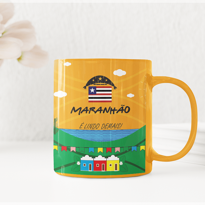 9 Artes para Caneca Estados do Nordeste Arquivo em CorelDraw 6