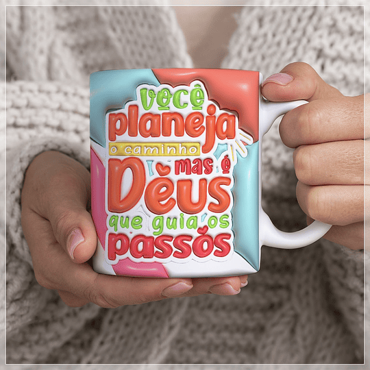 10 Artes para Caneca Frases Cristã Inflados 3d Arquivo em Jpg 