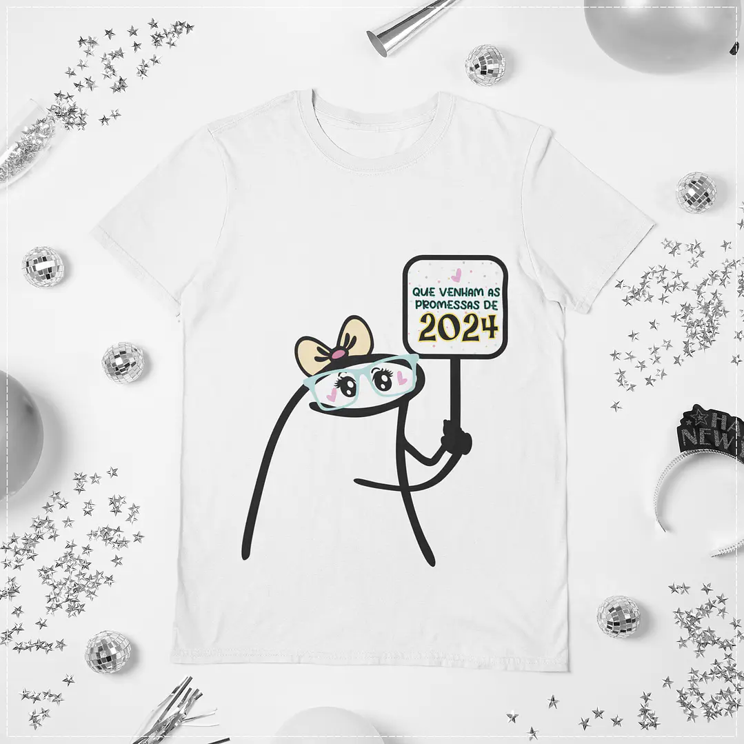 11 Artes para Camisa Flork Ano Novo 2024 Arquivo em Png 7