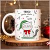 20 Artes para Caneca Gatinhos de Natal Arquivo em Jpg