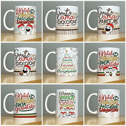 27 Artes para Caneca Natal Arquivo em Jpg 