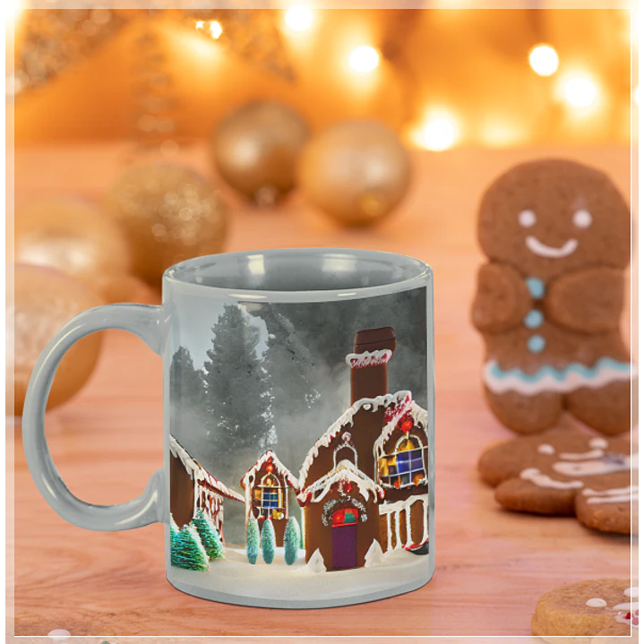 3 Artes Caneca Casa Natal Gengibre em Jpg  Sublimação Baixar Grátis 3