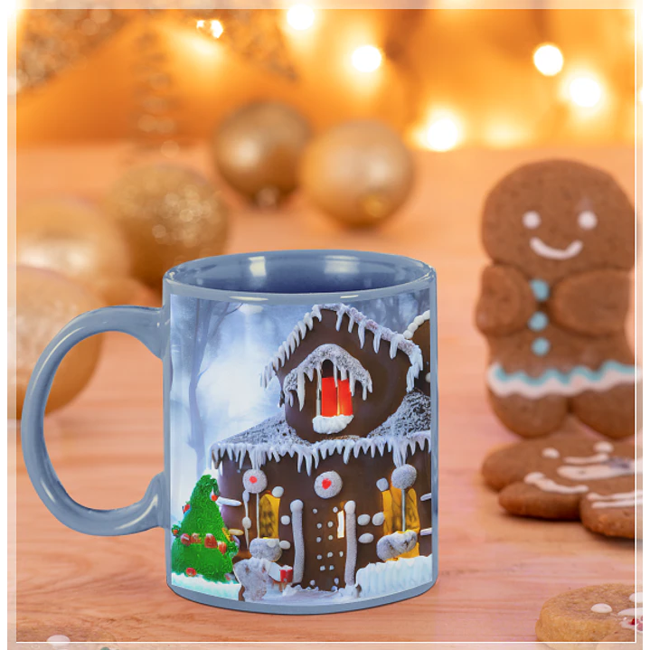 3 Artes Caneca Casa Natal Gengibre em Jpg  Sublimação Baixar Grátis 4