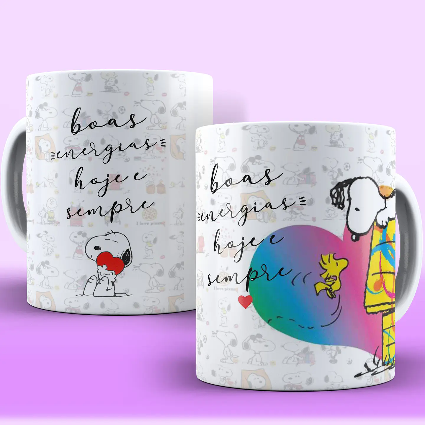 9 Artes para Caneca Snoop e Charlie Brow Arquivo em CorelDraw  3