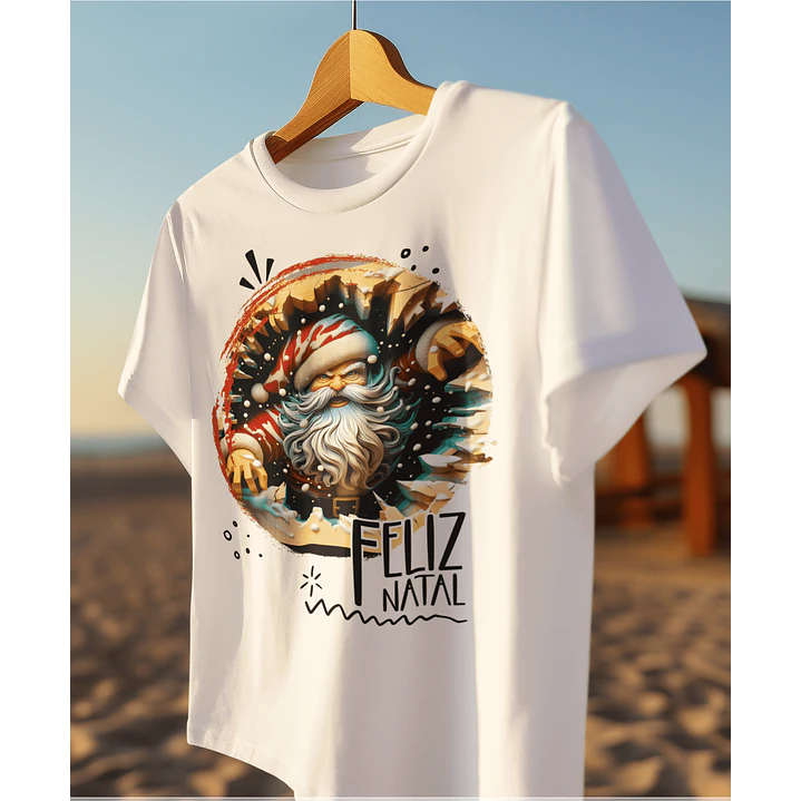 10 Artes para Camisa de Papai Noel de Terror Arquivo em CorelDraw 3