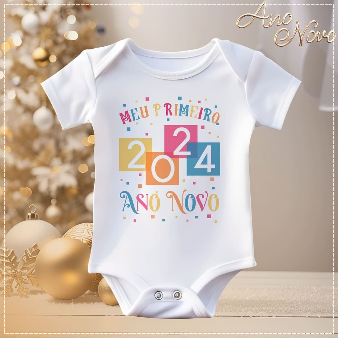 15 Artes para Body Ano Novo 2024 Arquivo em Corel Draw 3