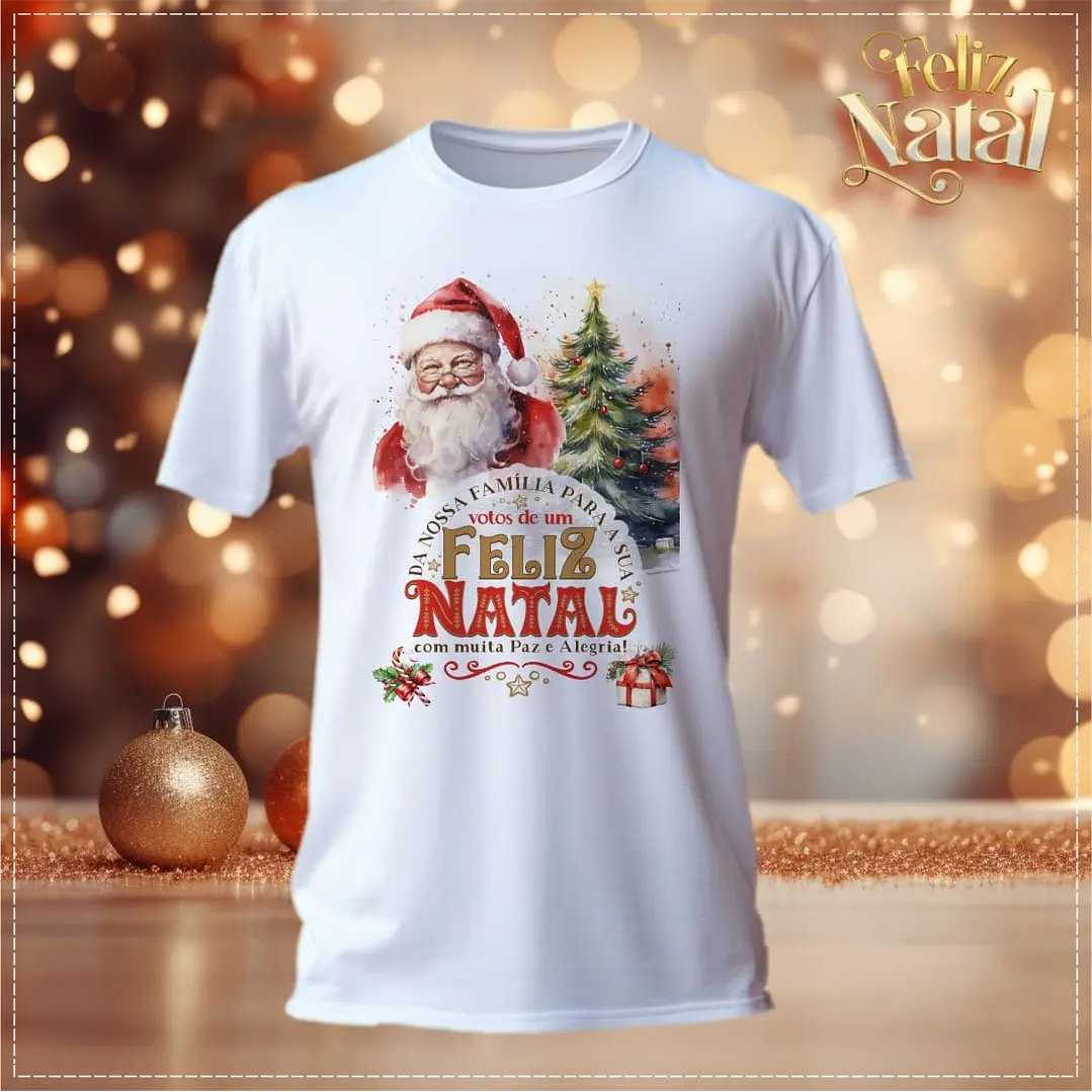 15 Artes para Camisa Natal Arquivo em CorelDraw 1