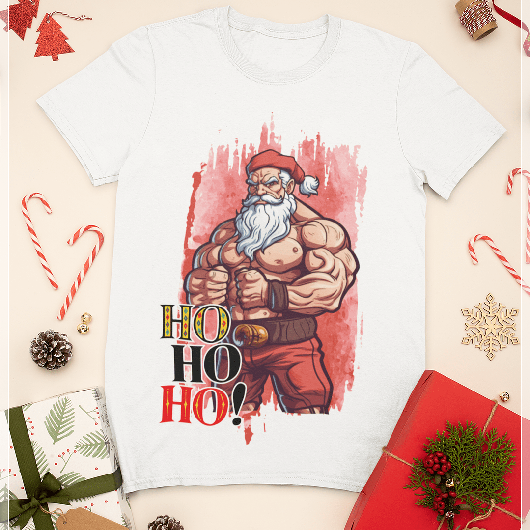 15 Artes para Camisa Papai Noel Bombado Arquivo em CorelDraw  2