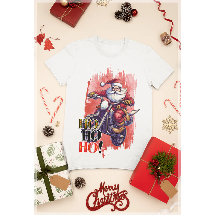 15 Artes para Camisa Papai Noel Bombado Arquivo em CorelDraw  4
