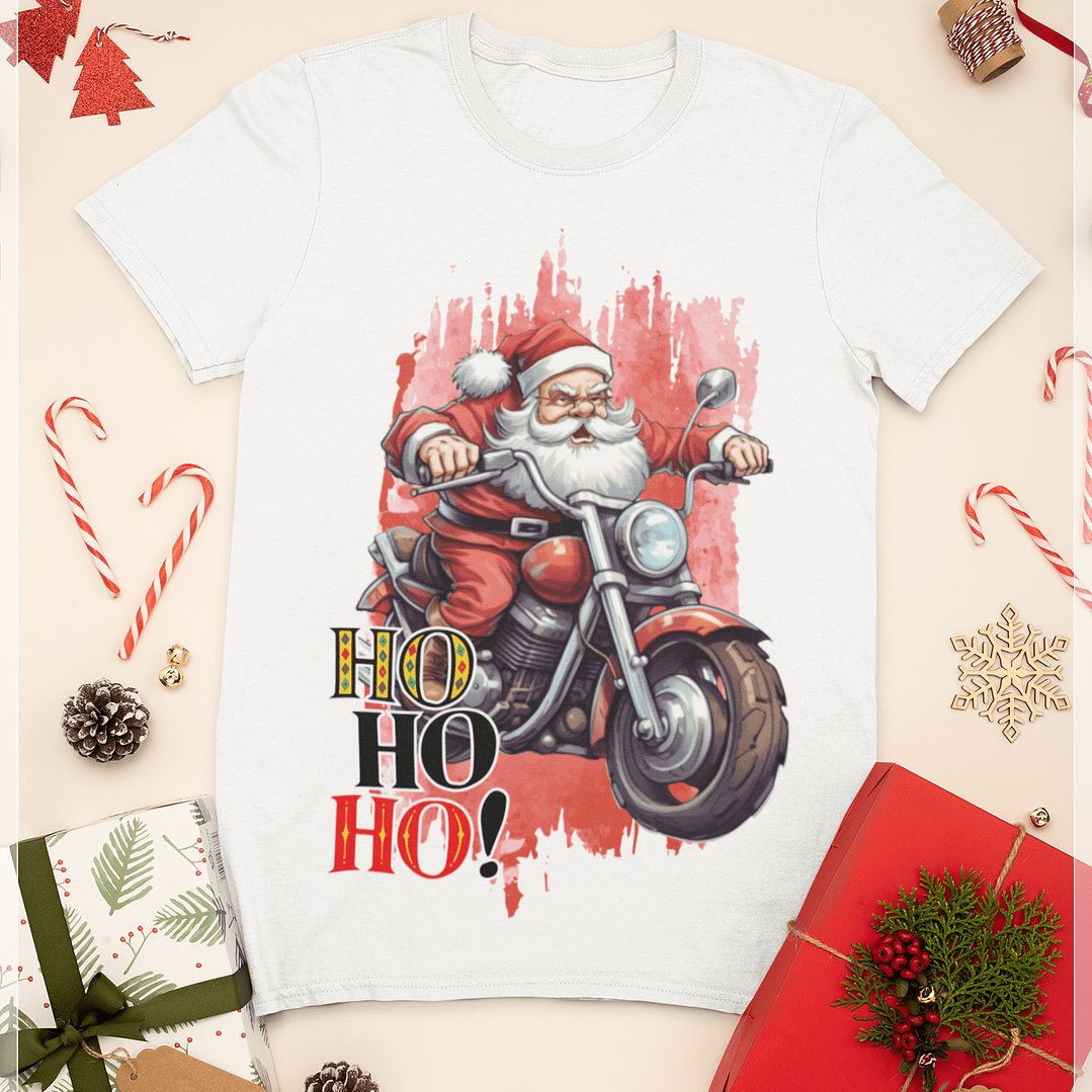 15 Artes para Camisa Papai Noel Bombado Arquivo em CorelDraw  6