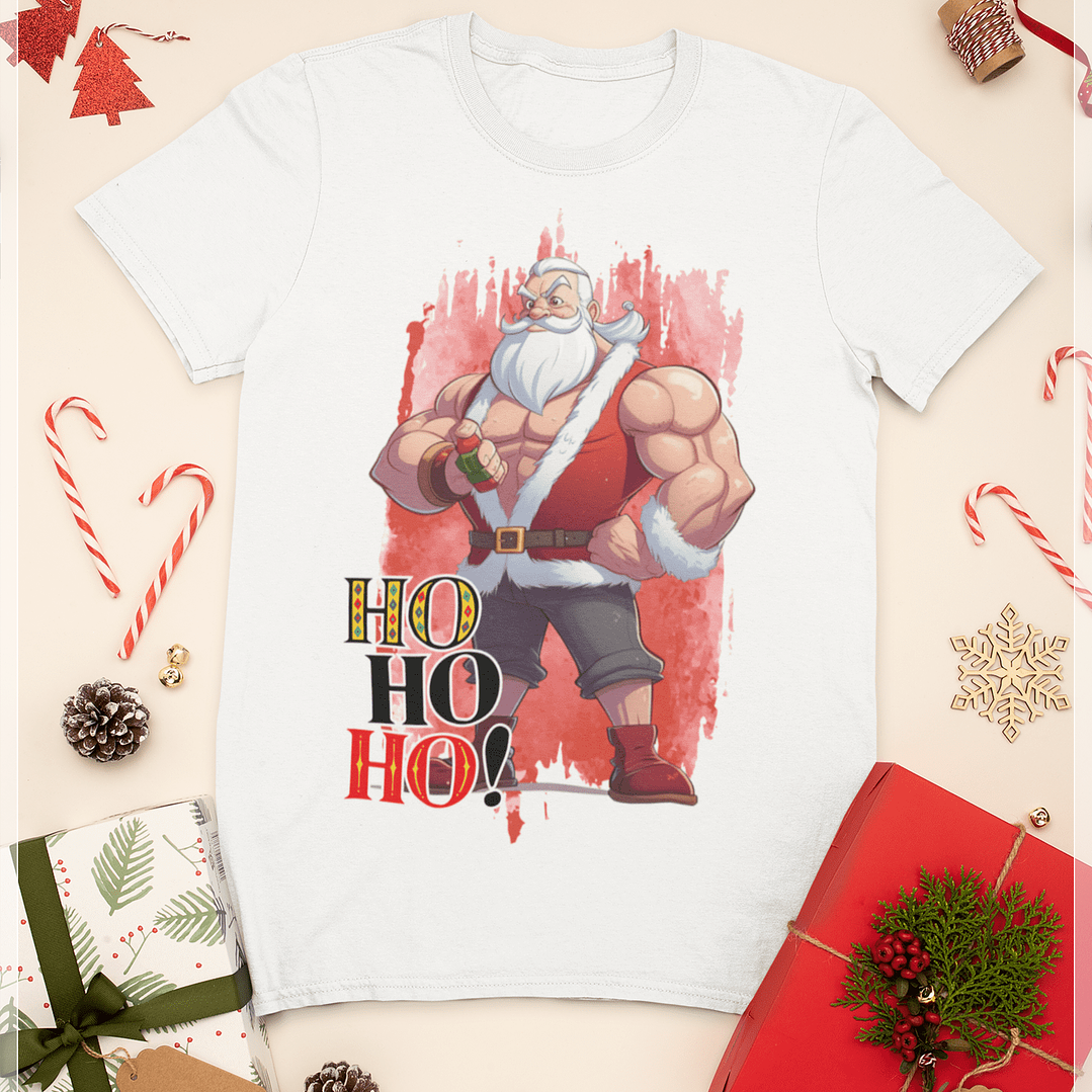 15 Artes para Camisa Papai Noel Bombado Arquivo em CorelDraw  14