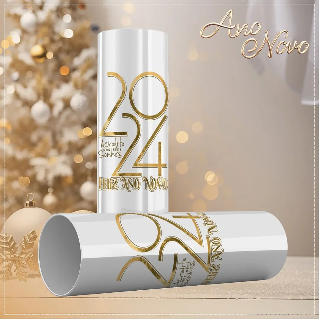 15 Artes para Copo Long Drink Ano Novo Arquivo em CorelDraw  3