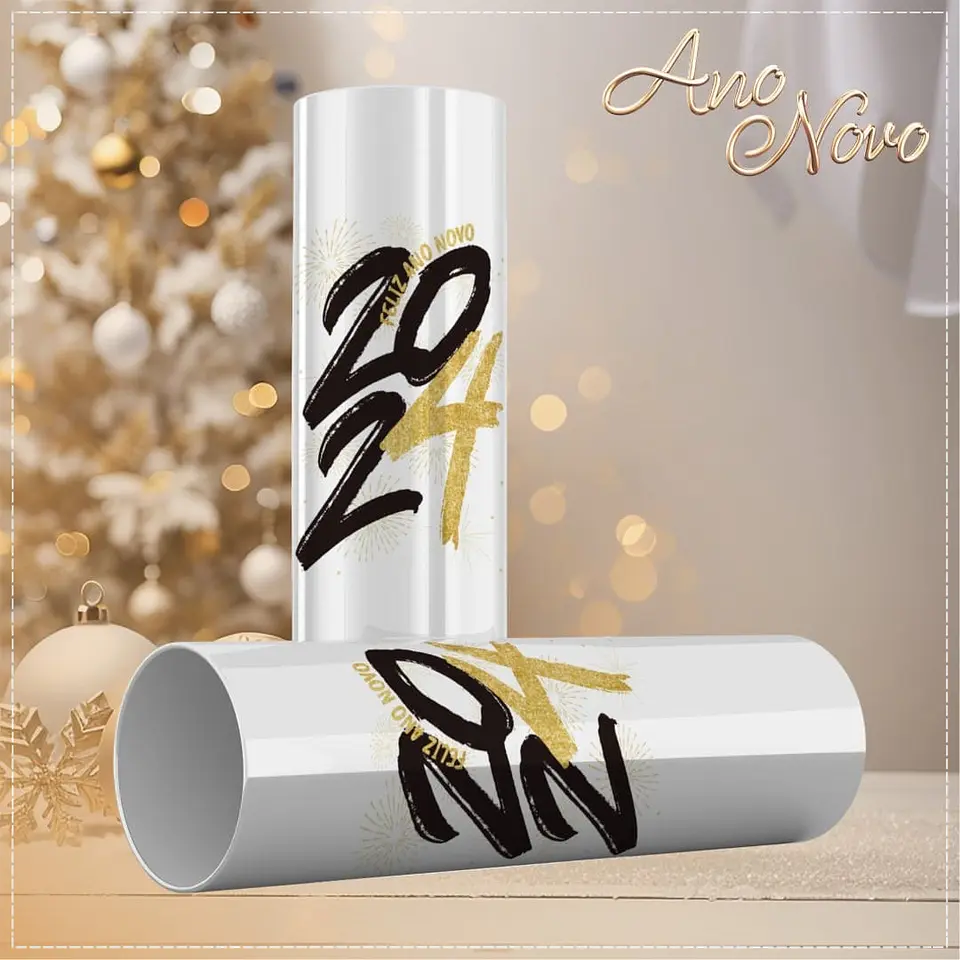 15 Artes para Copo Long Drink Ano Novo Arquivo em CorelDraw  5