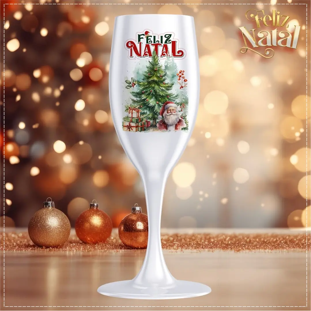 15 Artes para Taças Natal Arquivo em CorelDraw 1