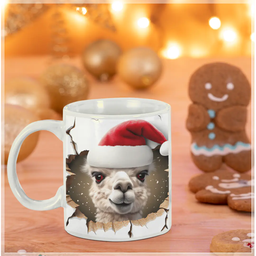 22 Artes para Caneca Bichinhos Natalinos Arquivo em Jpg  3