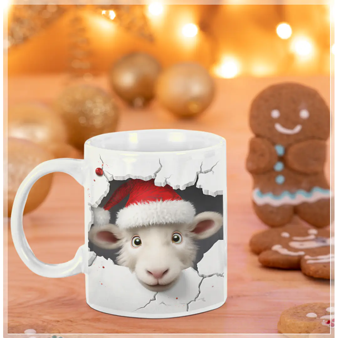 22 Artes para Caneca Bichinhos Natalinos Arquivo em Jpg  4