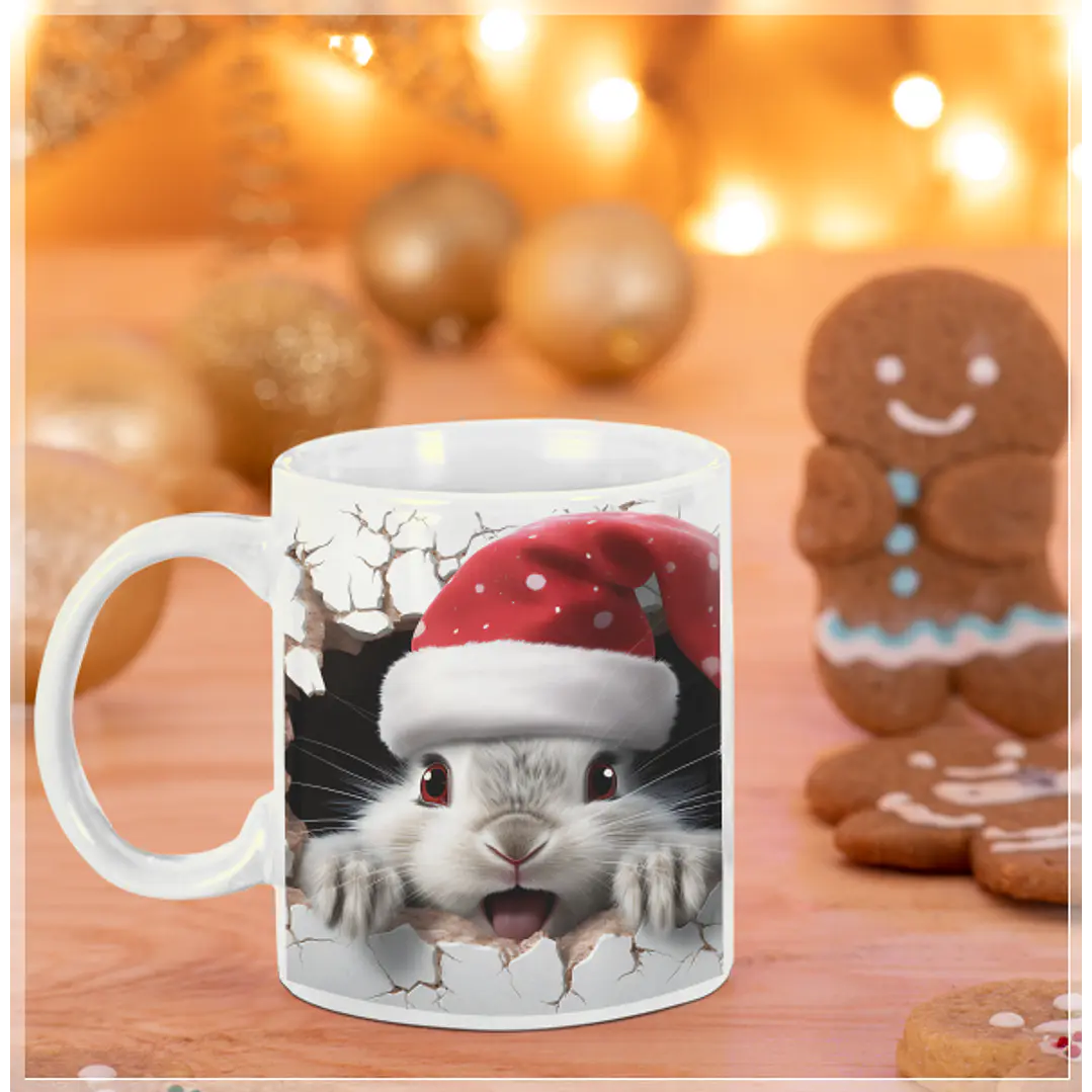 22 Artes para Caneca Bichinhos Natalinos Arquivo em Jpg  5