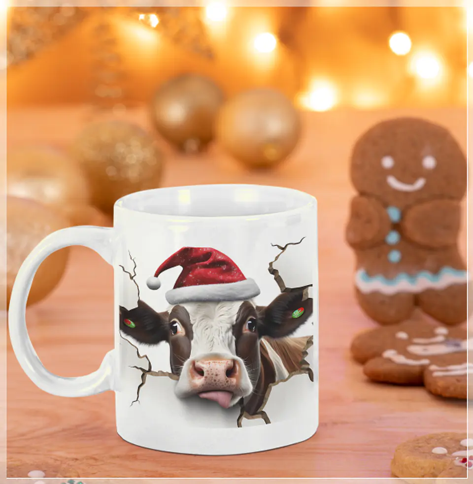 22 Artes para Caneca Bichinhos Natalinos Arquivo em Jpg  8