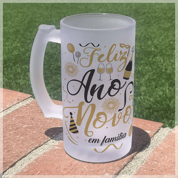 34 Artes para Copo de Chopp Ano Novo 2024 Arquivo em CorelDraw 3