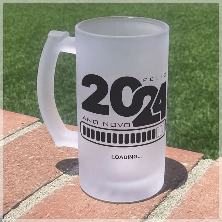 34 Artes para Copo de Chopp Ano Novo 2024 Arquivo em CorelDraw 9