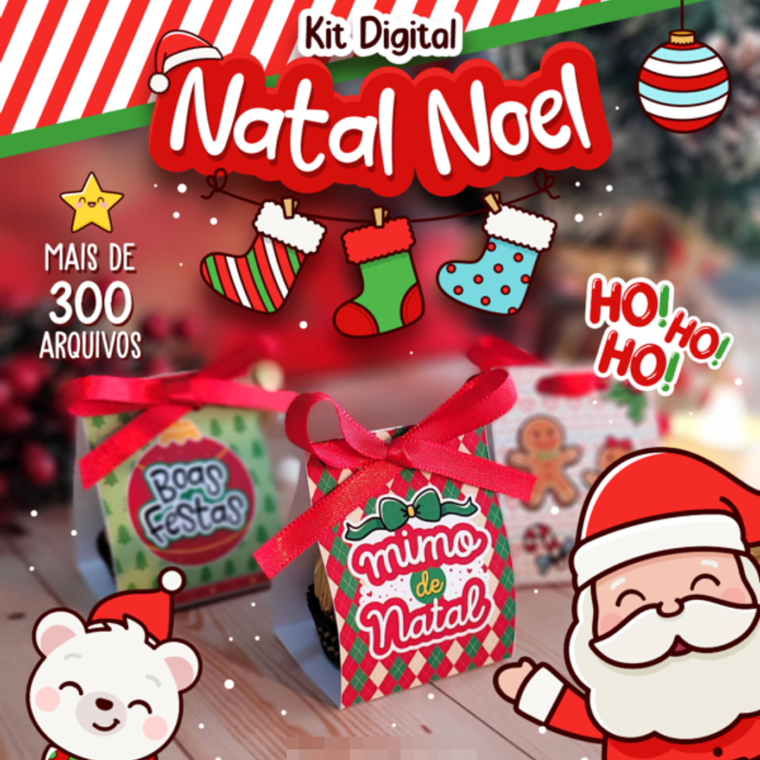 Arquivo de Corte Natal Papai Noel em Pdf 1