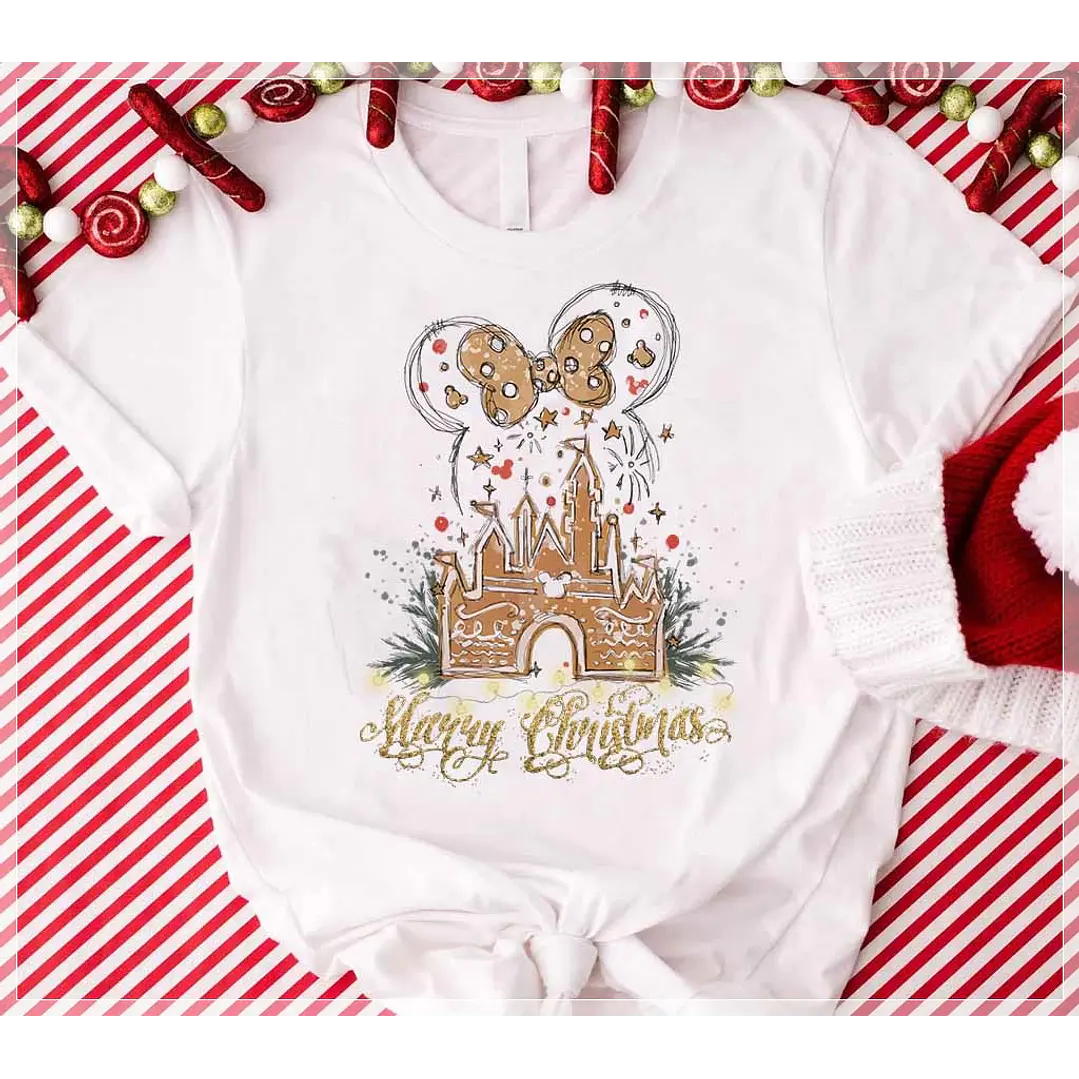 6 Artes para Camisa Natal Mickey e Minnie Arquivo em CorelDraw 3