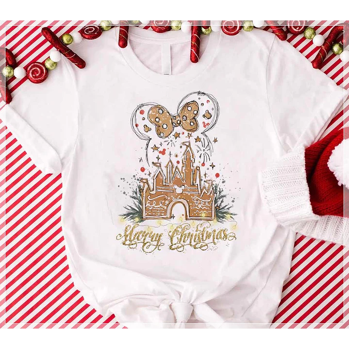 6 Artes para Camisa Natal Mickey e Minnie Arquivo em CorelDraw 3