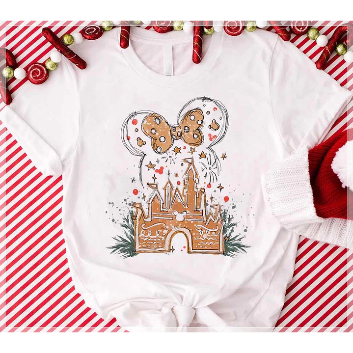 6 Artes para Camisa Natal Mickey e Minnie Arquivo em CorelDraw 8