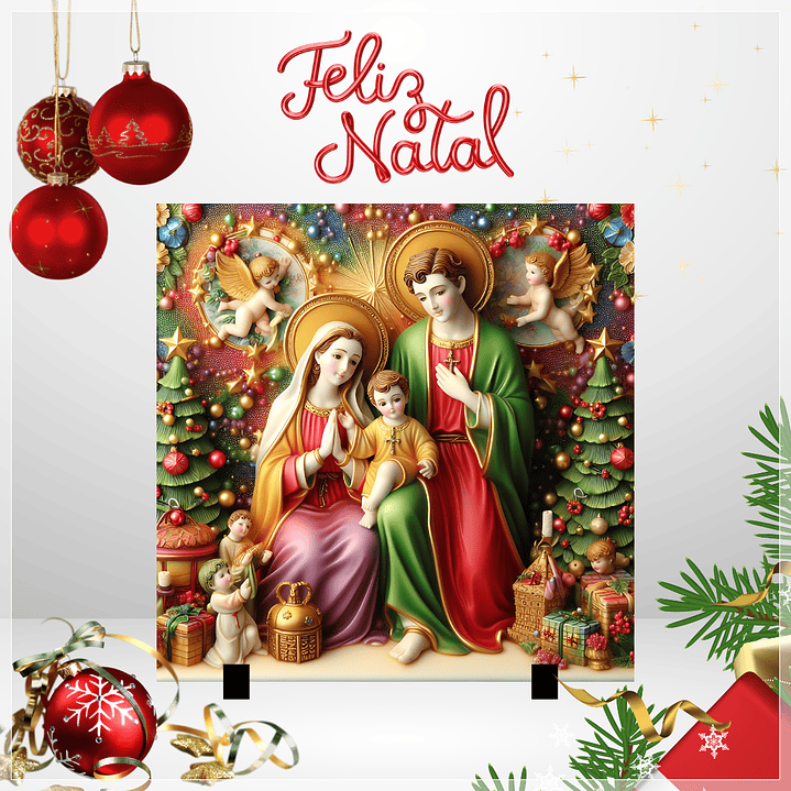 10 Artes para Azulejo Presépio em 3d Arquivo em Jpg 9