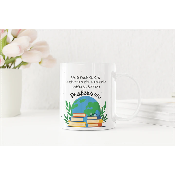 16 Artes para Caneca Dia dos Professores Minimalista Arquivo em Png 1
