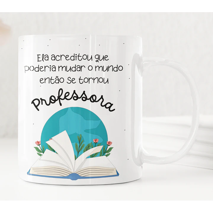 16 Artes para Caneca Dia dos Professores Minimalista Arquivo em Png 11