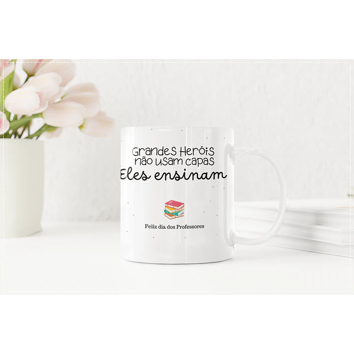 16 Artes para Caneca Dia dos Professores Minimalista Arquivo em Png 12