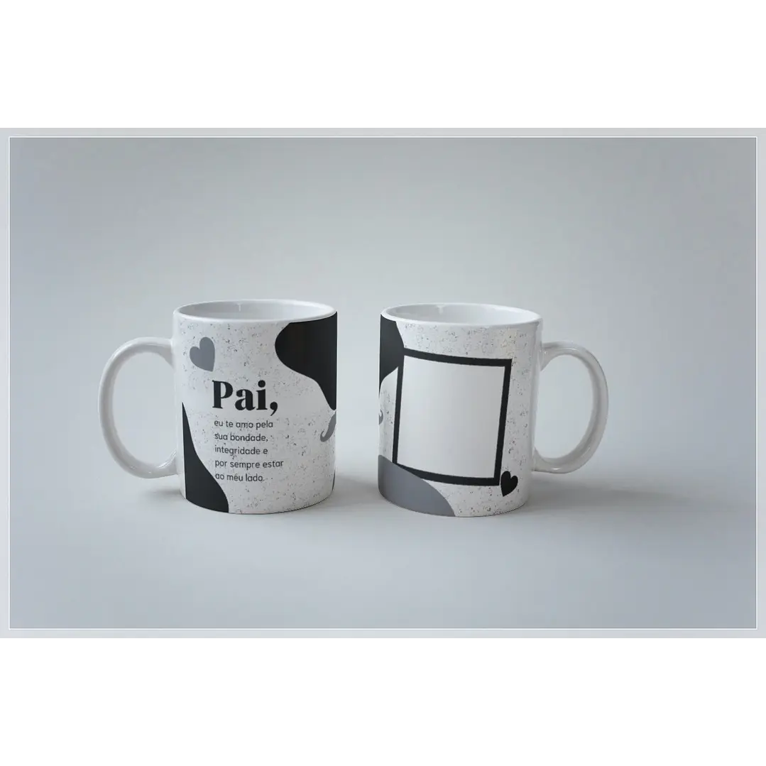 20 Artes para Caneca Dia dos Pais Minimalista Arquivo em Png 3