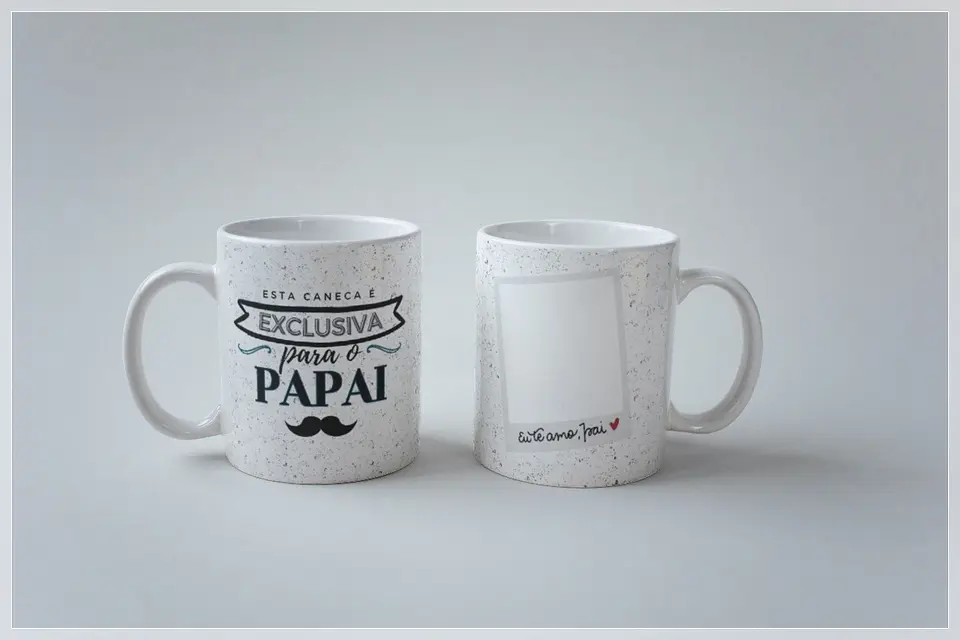 20 Artes para Caneca Dia dos Pais Minimalista Arquivo em Png 7