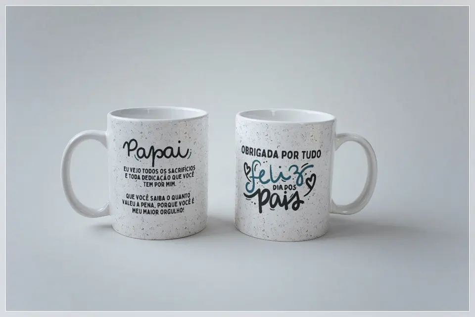 20 Artes para Caneca Dia dos Pais Minimalista Arquivo em Png 10