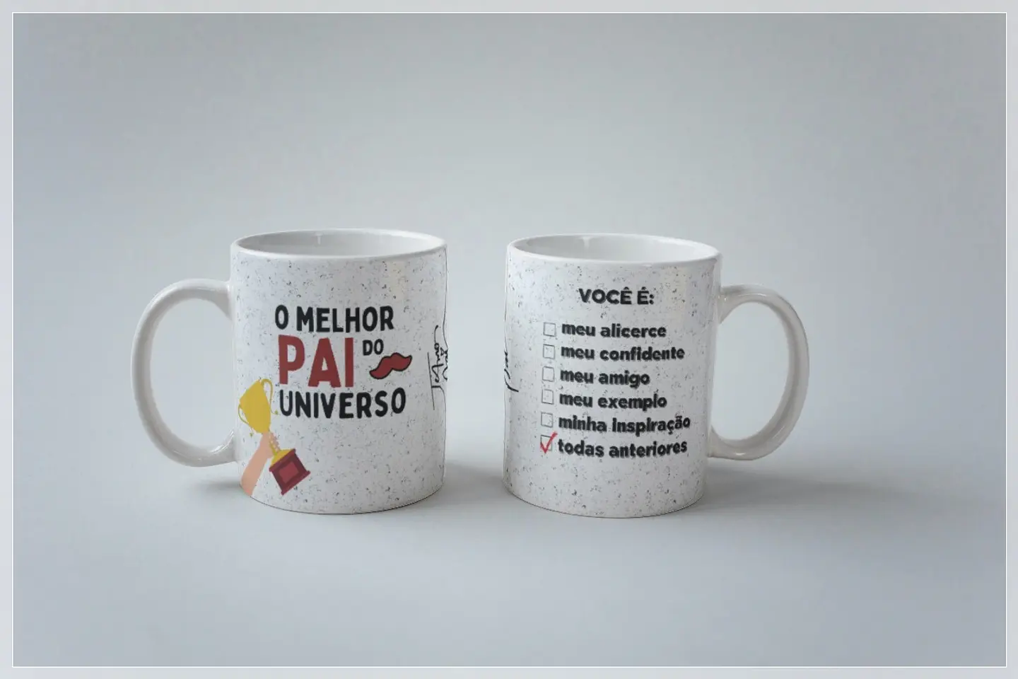 20 Artes para Caneca Dia dos Pais Minimalista Arquivo em Png 12