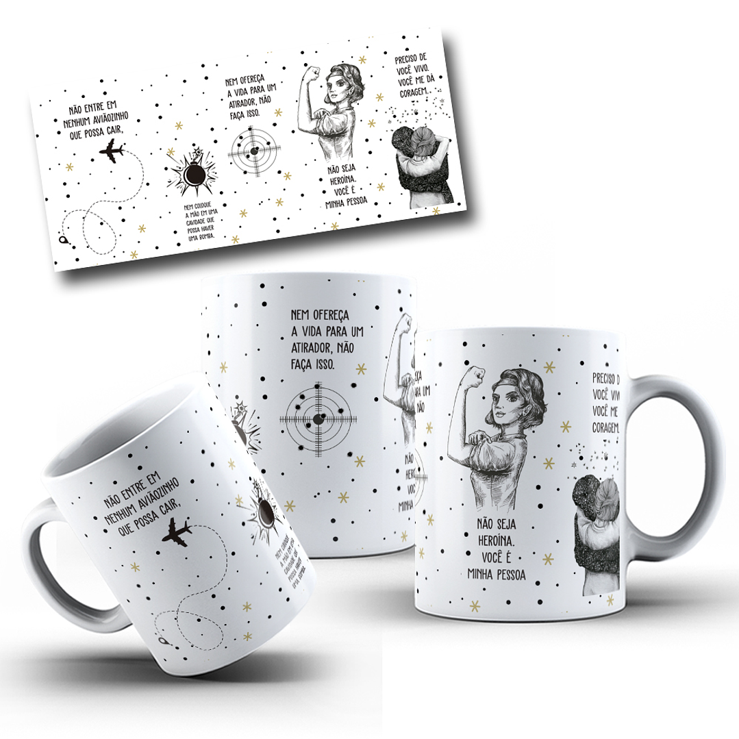 Artes para Caneca Frase Não entre em Aviãozinhoa que Podem Cair  Greys Anatomy em CorelDraw  1