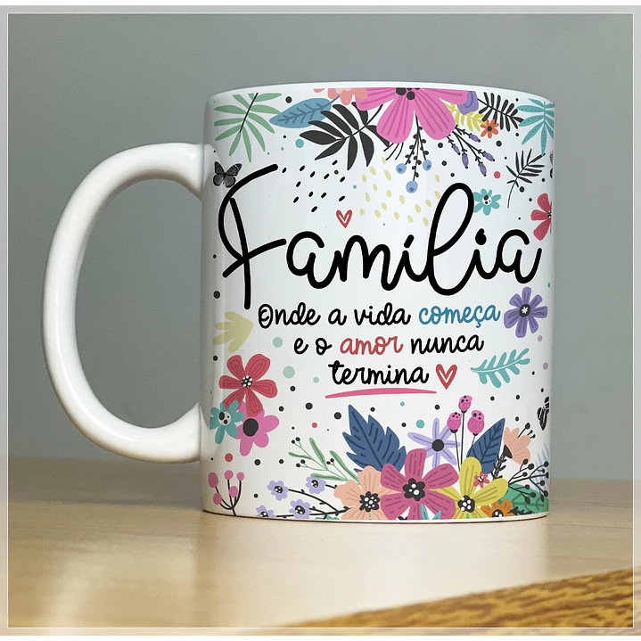 18 Artes para Caneca Família Vol.1  Arquivo em Jpg 14