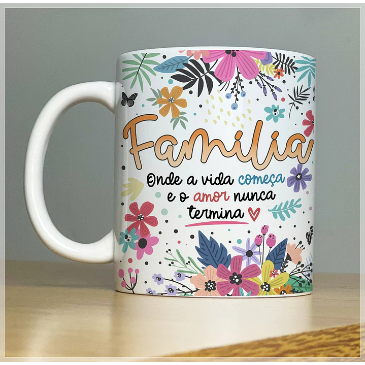 18 Artes para Caneca Família Vol.1  Arquivo em Jpg 17