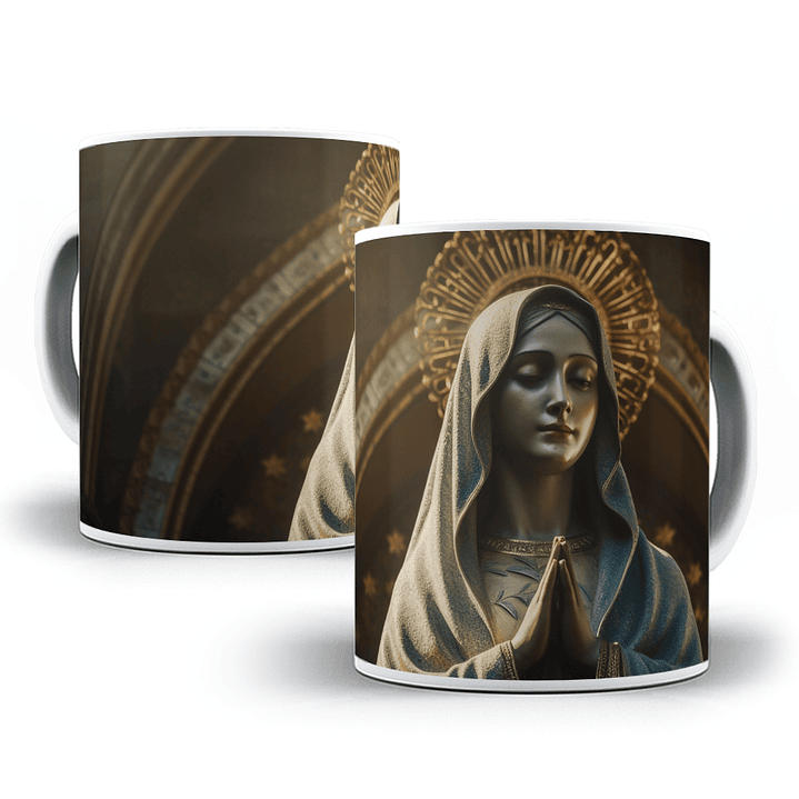 19 Artes para Caneca Santinhas Católicas Arquivo em Jpg  7