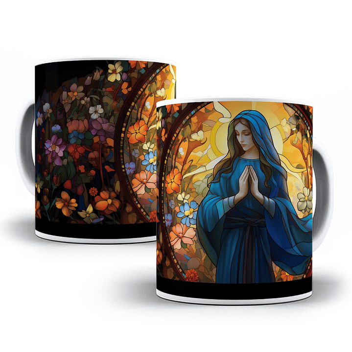 19 Artes para Caneca Santinhas Católicas Arquivo em Jpg  10