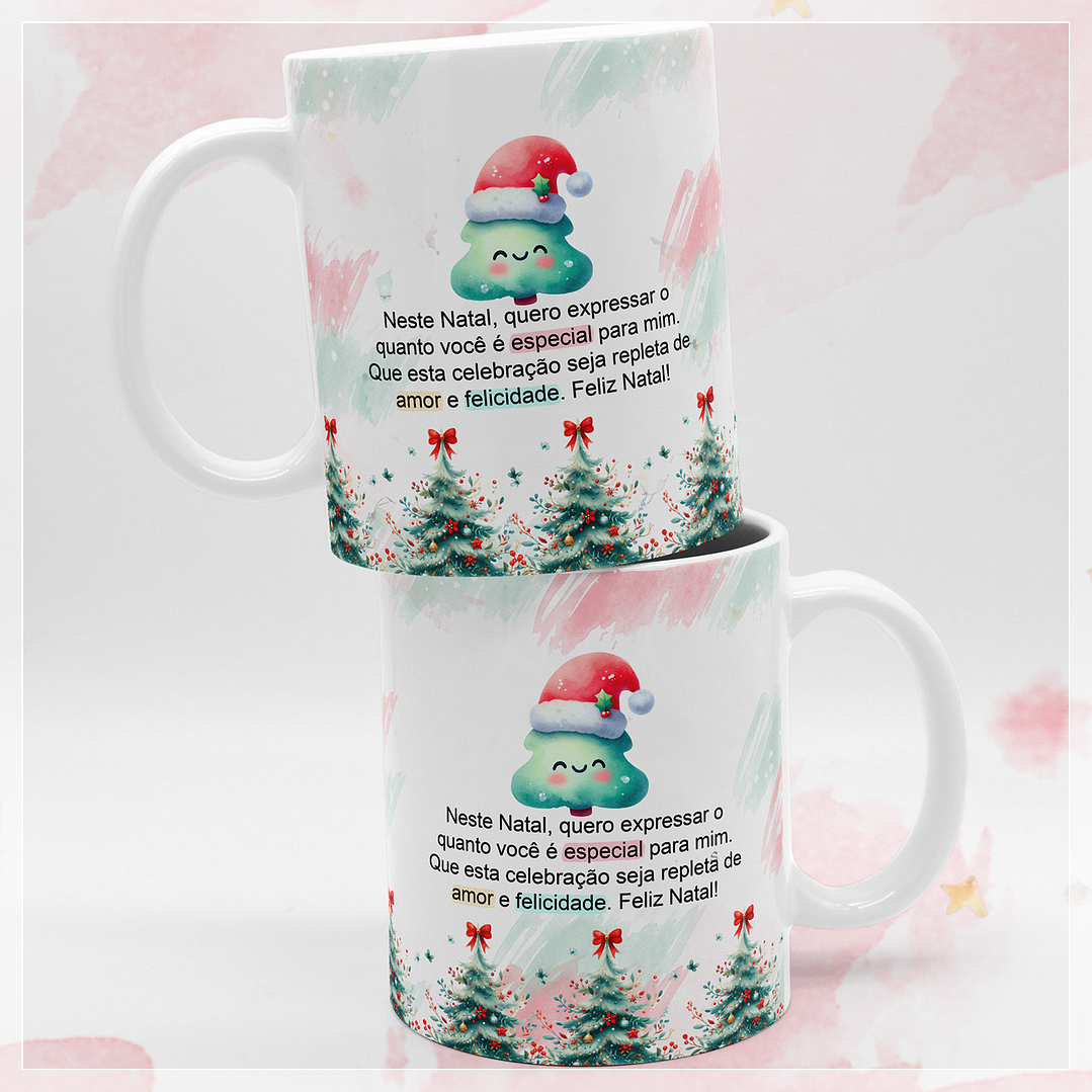 13 Artes para Caneca Doce Natal Aquarelado em Jpg 8
