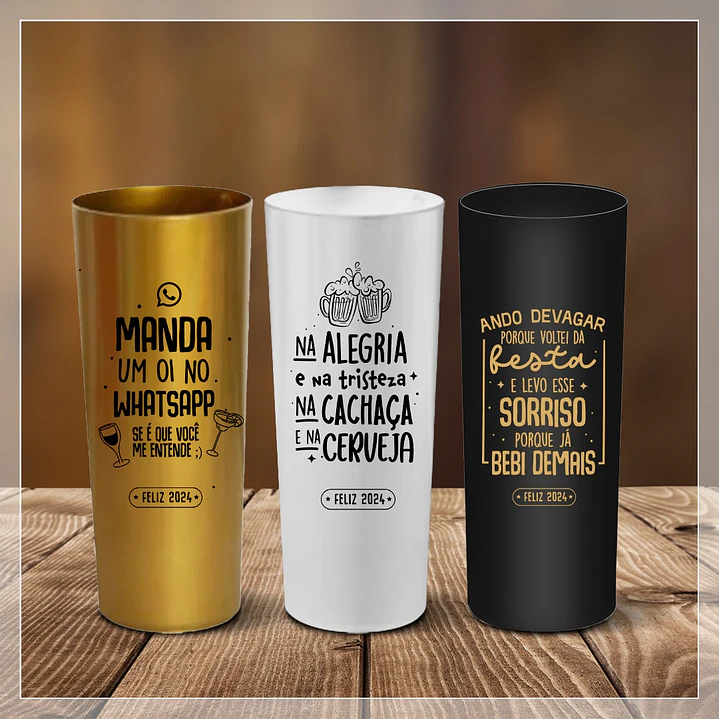 Pack Beer Reveillon Frases 2024 em Png  4