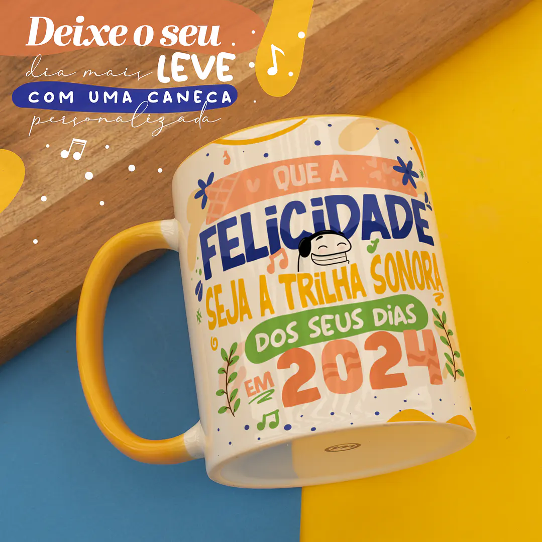 20 Artes Caneca Flork Ano Novo 2024 Arquivo em Jpg 12