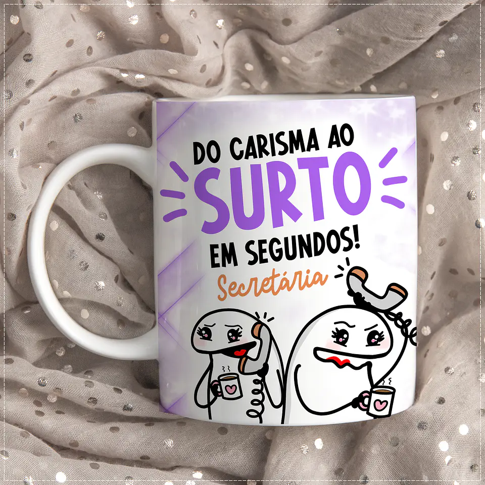 4 Artes Caneca Flork Secretária Arquivo em Jpg  3